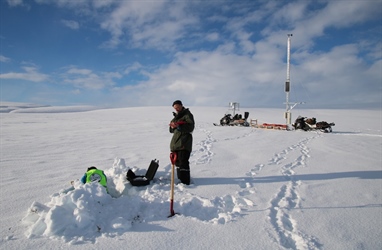 Winter fieldwork in Varanger, Finnmark and Svalbard